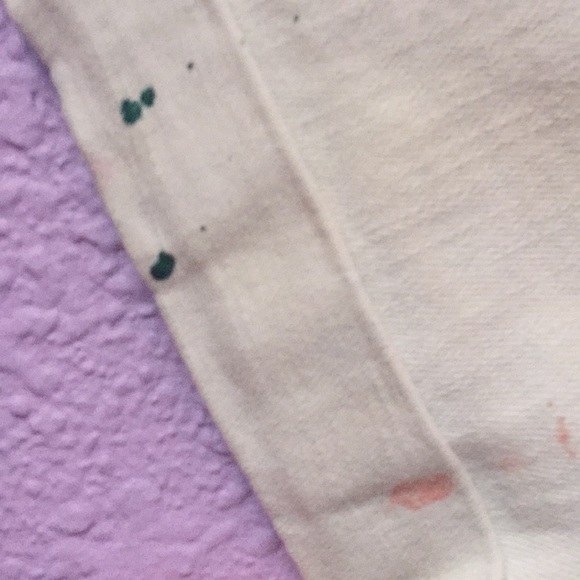 White Gap Kids jean shorts size 10 - Picture 2 of 2